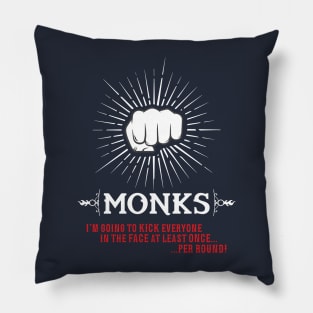 RPG Definition of MONKS Pillow