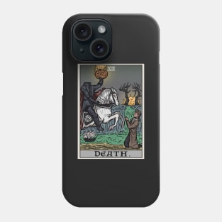 Death Tarot Card The Legend of Sleepy Hollow Headless Horseman Phone Case
