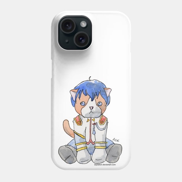 Harlock the Cat Cosplay: Kaoru Miki Phone Case by Aqutalion