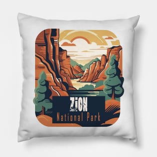 Zion National Park Pillow