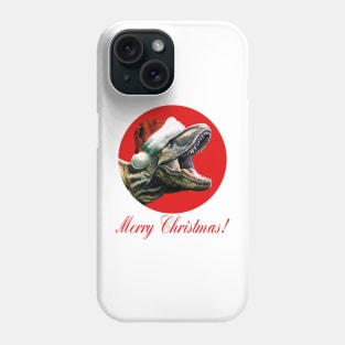 Merry Christmas! T-Rex Print Phone Case