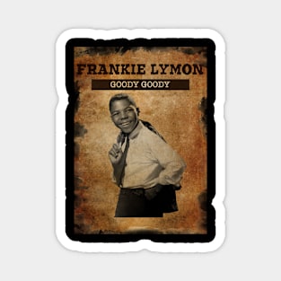 Vintage Old Paper 80s Style Frankie lymon Magnet