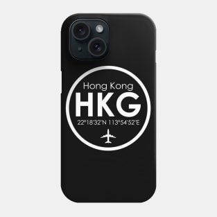 HKG, Hong Kong International Airport Phone Case