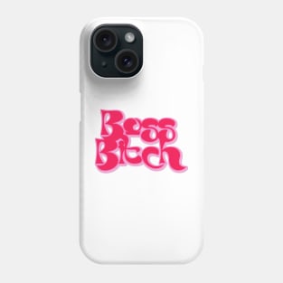 Boss Bitch Pink Aesthetic Phone Case