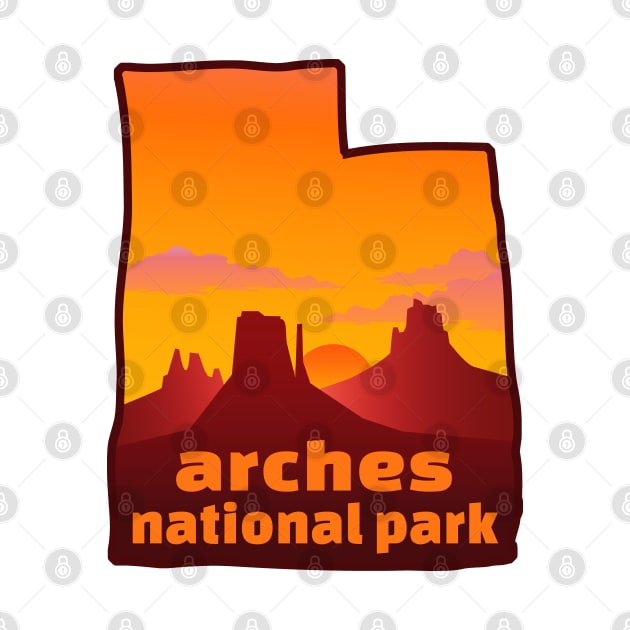 Arches National Park Utah by TravelTime