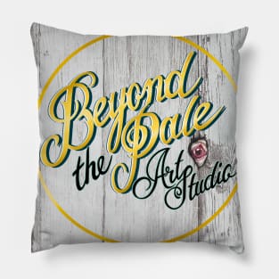 Logo Design for Beyond the Pale Art Studio Pillow