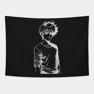 Anime Boy 04 Tapestry