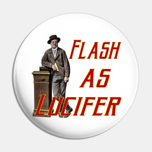 Flash as Lucifer Pin