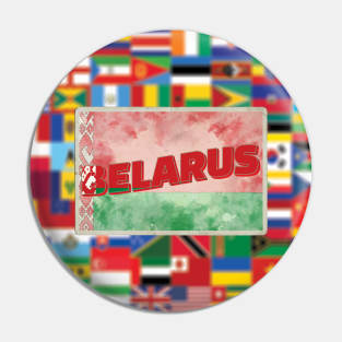 Belarus Vintage style retro souvenir Pin