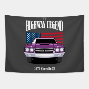 Chevy Chevelle SS 1970 Classic Car American Tapestry