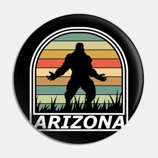 Bigfoot Sasquatch Arizona Sunset Yeti Pin