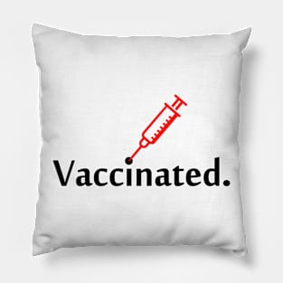 vaccinated pro vaccine fully vaccination Pillow