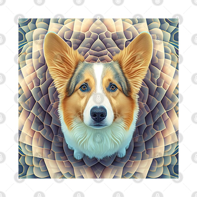 Fractal Design of A Corgi by daniel4510