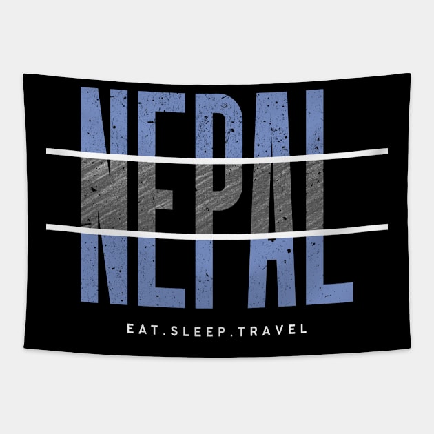 Nepal trip Tapestry by SerenityByAlex