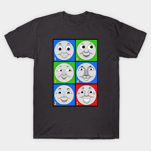 The Original Steam Team Numbered Thomas And Friends T Shirt