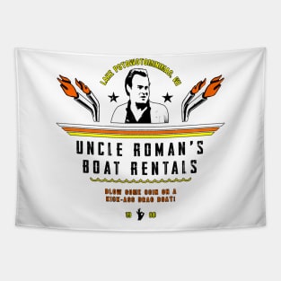 Uncle Roman's Boat Rentals Tapestry