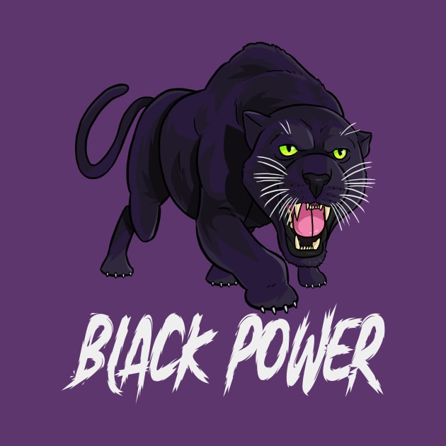 Black Panther Party Black Power by Noseking