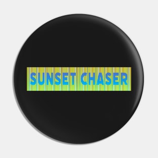 Sunset Chaser | Blue Yellow Orange Green Pin