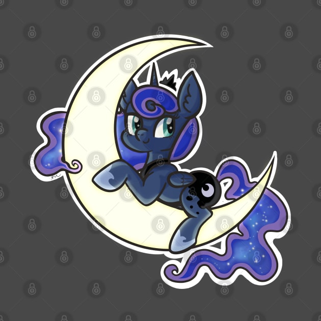 Chibi Luna by CatScratchPaper