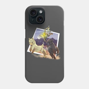 Warcraft's Vulpera Hunter and her two alpacas Phone Case