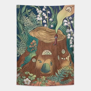 Tiny Home n°1: Tree Log Tapestry