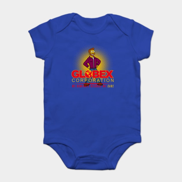 Hank Scorpio Globex Corporation - Hank Scorpio - Baby Bodysuit