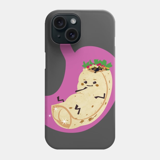 Burrito Baby Phone Case by Monkopotamus