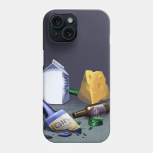 Milk & Cheese Phone Case