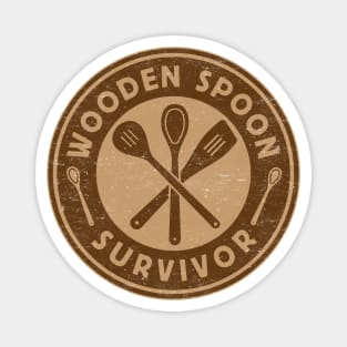 Wooden Spoon Survivor - Childhood Punishment Humor Magnet