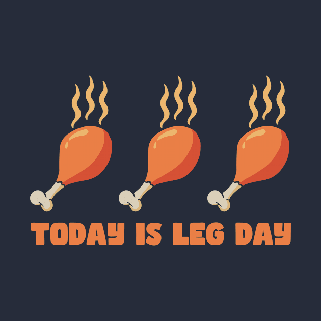 Funny Thanksgiving leg day by Anonic