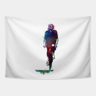 Cycling Bike sport art #cycling #sport Tapestry