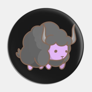 Starbound- Electric Fluffalo Pin