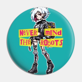 Punk Robot XI Pin