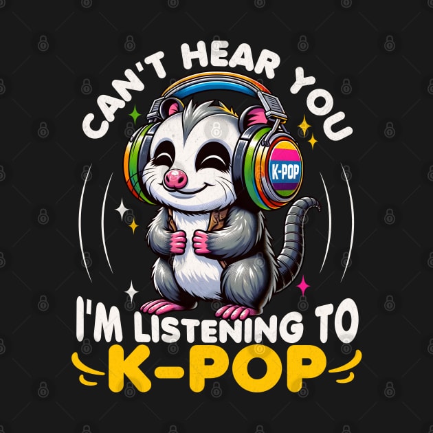 Cant Hear You Im Listening To K pop by BeanStiks