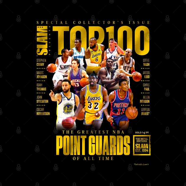 NBA TOP 100 - SLAM by Buff Geeks Art