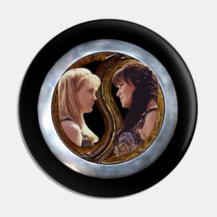 Xena & Gabrielle Chakram Pin