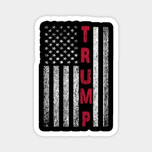 Donald Trump 2020 American Flag Vintage MAGA Trump 2020 Magnet