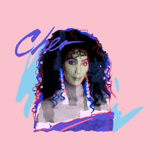 CHER 80S RETRO STYLE T-Shirt