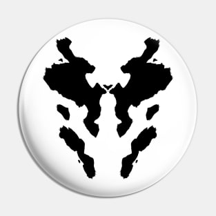 Rorschach Watchmen Pin