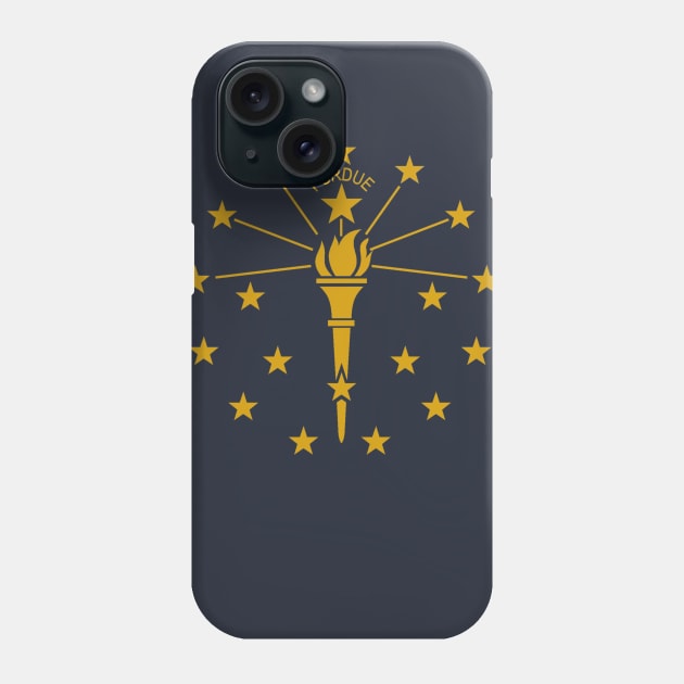 Purdue State Flag Phone Case by mplusshift2