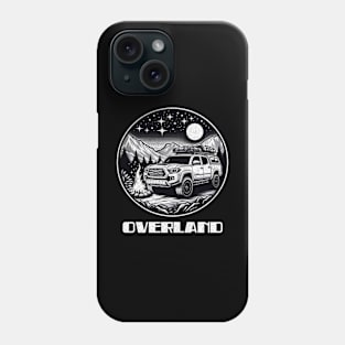 Overland Toyota night scene Phone Case