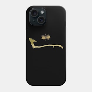 The face of autumn Phone Case