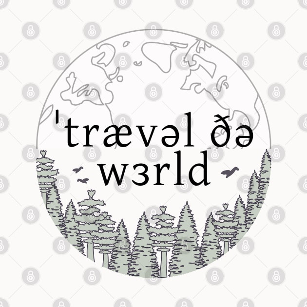 Travel The World by Kupla Designs
