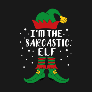 I'm The Sarcastic Elf Group Matching Family Christmas T-Shirt