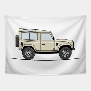 Land Rover Defender - Cream Tapestry