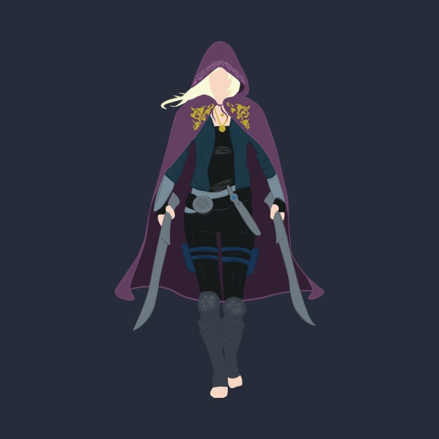 Throne of Glass | Adarlan's Assassin - Minamalist by lovelyowlsbooks