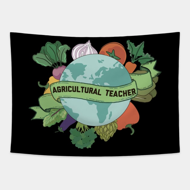 AG Agricultural Teacher Tapestry by PincGeneral