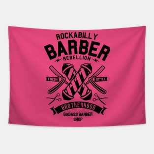 Rock and Roll Barber Tapestry