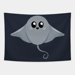 Cute Baby Stingray Tapestry