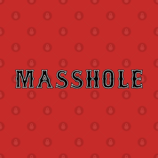 Masshole by  The best hard hat stickers 